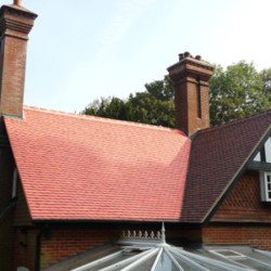 Match existing roof tiles